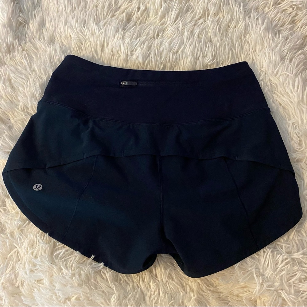 Lululemon speed up high rise shorts